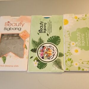 Beauty Bigbang Nail Stamping Plates Set
